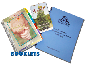 Booklets